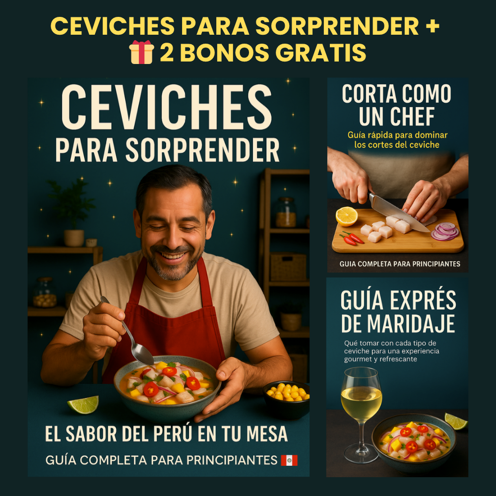 Ceviches para Sorprender